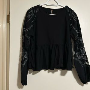 Free People knit top